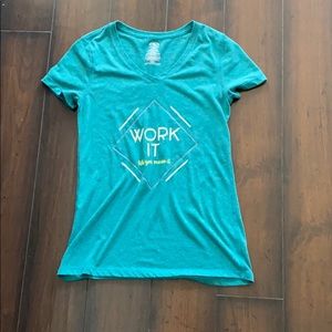 Teal Short sleeve t-shirt